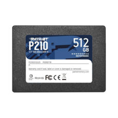  SSD SATA III 512Gb 2.5" Patriot P210 3D NAND 520/430MB/s (P210S512G25)
