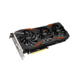 Видеокарта Gigabyte PCI-Ex GeForce GTX 1070 G1 Gaming 8192MB GDDR5 (256bit) (1594/8008) (DVI, HDMI, 3 x Display Port) (GV-N1070G1 GAMING-8GD) б.у.