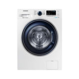Стиральная машина фронтальная Samsung WW70K42101WDUA, 1200 об/мин, 7кг, дисплей, инверторный привод, технология Eco Bubble,15 программ, швг 60х85х45, белый, дверца черная