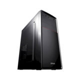 Корпус 1stPlayer A2 Black Black, 2хUSB2.0, 1хUSB3.0, ATX, без БП