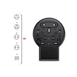 Універсальний зарядний пристрій USB 220В Baseus ACCHZ-01 (2USB, 2.4A) 12W Black