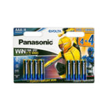 Батарейки R3 Panasonic Evolta LR03EGE/8BW 4+4F Power Rangers, AAA/(L)R03, блистер 8шт