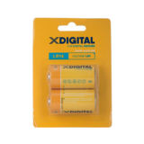 Батарейка R14 X-DIGITAL LR 14 ENERGY уп. 1x2 шт.