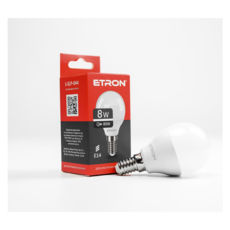  ETRON LED G45, E14, 8W 4200K (1-ELP-044)