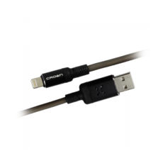 USB 2.0 Lightning - 1.0  Crown (CMCU-010L) Black     , 5/2A