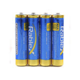 Батарейка R3 Rablex солевая, AAA 1.5V, 4шт шринк
