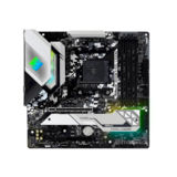 Мат. плата AM4 ASRock B550M Steel Legend, B550, 4DDR4, HDMI/DP, 2xM.2, 2xPCI-E 16x, 1xPCI-E 1x 3.0, 1xM.2 (Key E), ALC1200, RTL8125BG, 8xUSB3.2/4xUSB2.0, 6xSATA3, CrossFireX, mATX