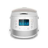 Мультиварка Philips HD4731/03, 980Вт, 5л, дисплей, керамическая чаша, 19 программ, жарка, йогурт, функции: отсрочка старта, поддержка температуры, мультиповар, 3D нагрев, белый/серебристый