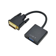 - STLab U-993 DVI-D (24+1) male to VGA 15 pin female