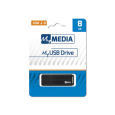 USB Flash Drive 8 Gb MyMedia MY USB DRIVE Black (69260)