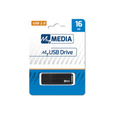 USB Flash Drive 16 Gb MyMedia MY USB DRIVE Black (69261)