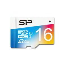 ' 16 GB microSD SILICON POWER Class10 UHS-I Elite Color   (SP016GBSTHBU1V20)
