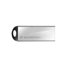 USB Flash Drive 16 Gb SILICON POWER Touch 830 Silver no chain metall (SP016GBUF2830V3S)