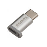 Перехідник Remax Micro USB to Type-C RA-USB1 silver