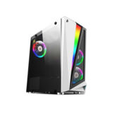 Корпус 1stPlayer R5-R1-WH Color LED White, Window, 3*120мм Color LED, USB 3.0, ATX, без БП