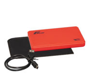 Зовнішня кишеня 2.5" Frime (FHE63.25U20) Metal USB 2.0 Red