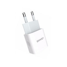   USB 220 Usams J-TU cable Lightning (2USB,2,4A) white