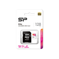  ' 128 GB microSDXC Silicon Power Elite Color UHS-I U1 Class 10 V10 (SP128GBSTXBV1V20SP)