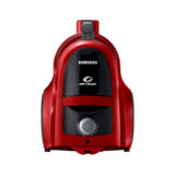 Пылесос безмешковой SAMSUNG VCC45W0S3R/UK, 700/190Вт, телескопическая трубка, объем пылесборника 1.3л, красный