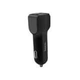 Автомобильное зарядное Hoco Z23 grand style c Micro USB (2USB, 2.4A) black