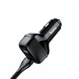 Автомобильное зарядное Hoco Z36 (2USB 2.4A) c Lightning black