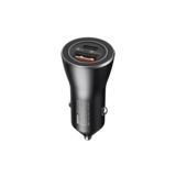 Автомобільний зарядний пристрій Remax RCC107 (1USB+PD) QC3.0 black