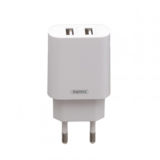 Зарядний пристрій USB 220В Remax RP-U22 c Type-C ( 2USB 2.4A) white