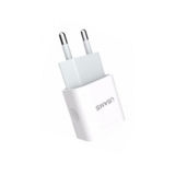 Зарядний пристрій USB 220В Usams J-TU cable micro usb (2USB,2,4A) white