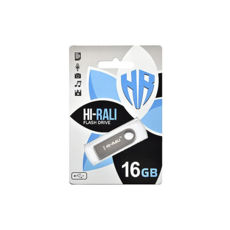 USB Flash Drive 16 Gb HI-RALI Shuttle Silver (HI-16GBSHSL)