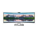 Монитор Philips 43" 439P9H/00 / CURVED LED / VA (Curved); / 32:10 / DP USB type C / 3840x1200 / черный / встроенные колонки / /