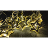 Гирлянда WLight STAR 10LED (золотая звезда- теплый свет) длина 2м ( 1511)
