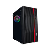 Корпус 1stPlayer F5-R1 Color LED Black, Window, 4*120мм Color LED, USB 3.0, ATX, без БП- Уценка!