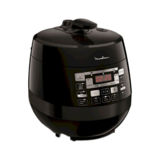 Мультиварка-скороварка MOULINEX Quickchef CE430832, 1000Вт, 5л, скороварка, дисплей, антипригарная чаша, 33 программы, жарка, выпечка, холодец, функции: отсрочка старта, поддержка температуры, черный