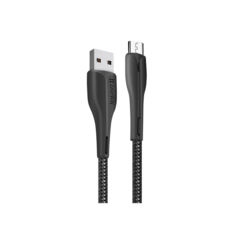  USB 2.0 Micro - 1.0  ColorWay AM-microB, (PVC + led) 2.4  (CW-CBUM034-BK)