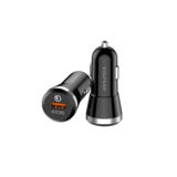 Автомобільний зарядний пристрій Awei C-825 QC3.0+PD black