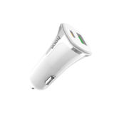 Автомобільний зарядний пристрій Hoco Hoco Z31A PD+ QC3.0 (2USB 2.4A) white