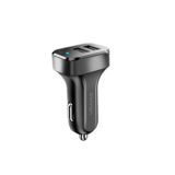 Автомобильное зарядное Usams NT Travel U35 + lightning 1M+C13 2.1A Dual black