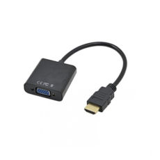 - STLab U-990 HDMI male (PC/laptop) - VGA F(Monitor), black/