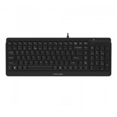  A4Tech FK15 (Black) Fstyler Wired Keyboard USB, Black, (US+Ukrainian+Russian)