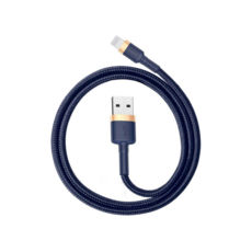  USB 2.0 Lightning - 2.0  Baseus Cafule Cable USB 1.5A Gold+Blue CALKLF-CV3