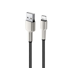  USB 2.0 Lightning - 1.0  Colorway Apple Lightning  (head metal) 2.4,  (CW-CBUL046-BK)