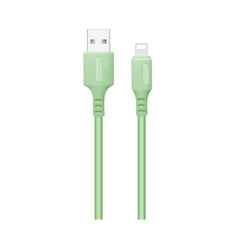  USB 2.0 Lightning - 1.0  Colorway Apple Lightning  (soft silicone) 2.4,  (CW-CBUL042-GR)