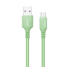  USB 2.0 Micro - 1.0  ColorWay (soft silicone) 2.4,  (CW-CBUM042-GR)