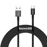 Кабель USB 2.0 Type-C - 2.0 м Baseus CATYS-A01 Superior Series, 66W Black