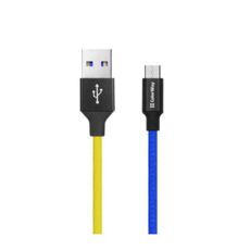  USB 2.0 Micro - 1.0  ColorWay (national) 2.4 ,  / (CW-CBUM052-BLY)