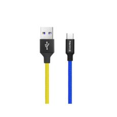  USB 2.0 Type-C - 1.0  Colorway (national) 2.4 ,  / (CW-CBUC052-BLY)