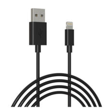  USB 2.0 Lightning - 1.0  Grand-X PL01B, Black, , BOX