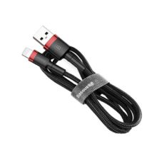  USB 2.0 Lightning - 2.0  Baseus CALKLF-C19 cafule Cable USB 1.5A Red+Black