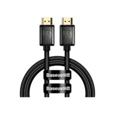  HDMI 1.0  Baseus (WKGQ000001) High Definition Series HDMI 8K to HDMI 8K Adapter Cable(Zinc alloy) Black