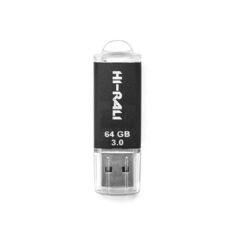USB 3.0 Flash Drive 64 Gb HI-RALI Rocket Black (HI-64GB3VCBK)